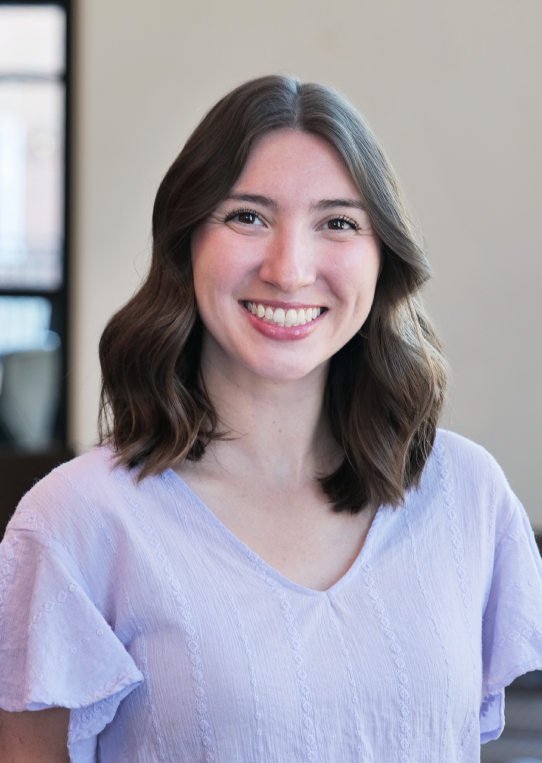 Headshot of the Coordinator for Fraternity & Sorority Affairs, McKinley Paratore