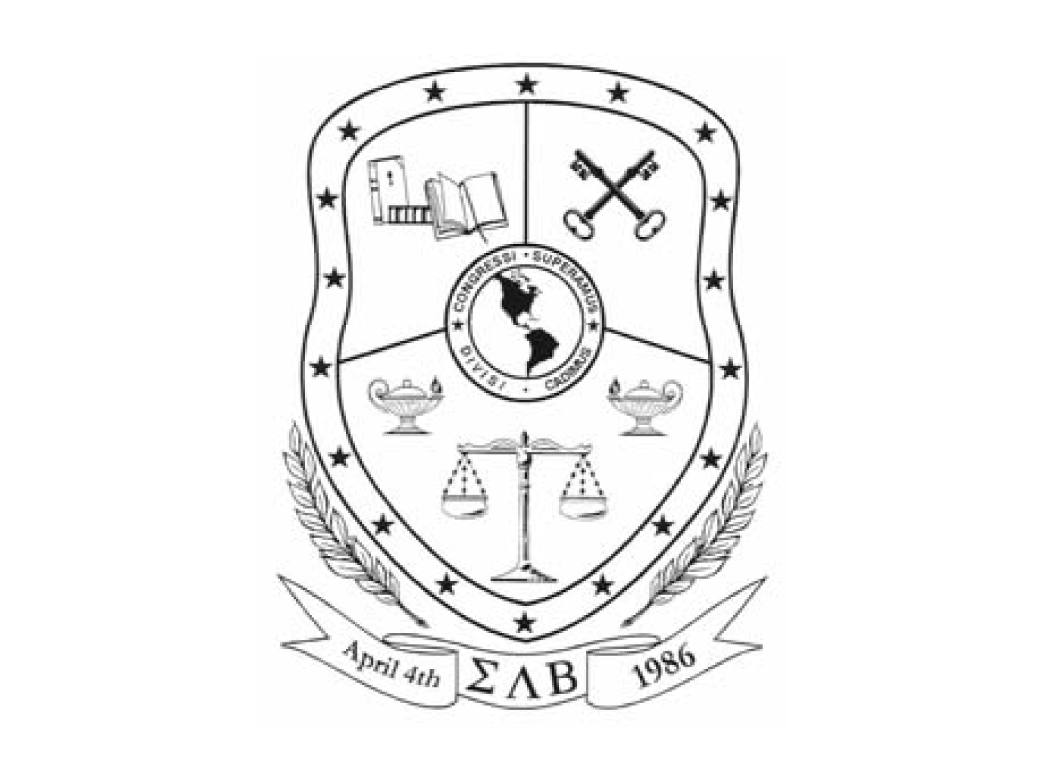 Crest of Sigma Lambda Beta Fraternity, Inc.
