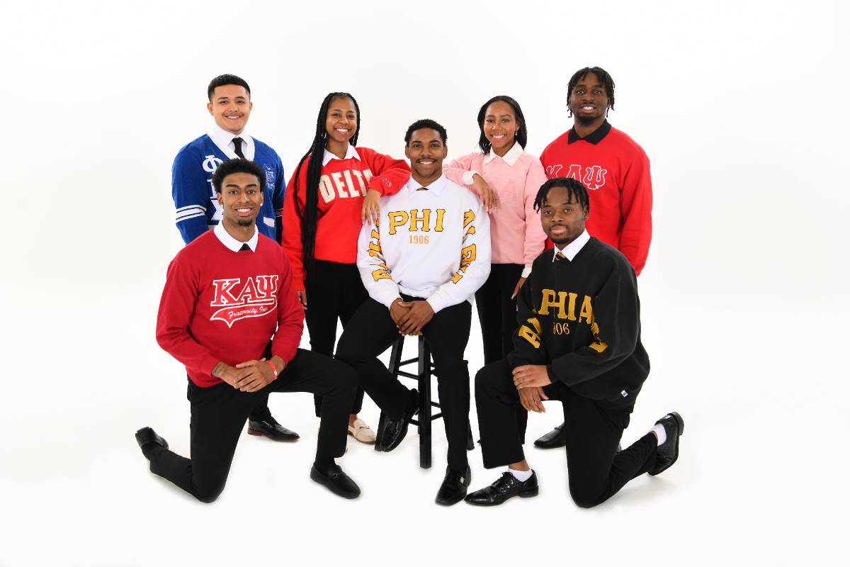 Group picture of the 2024 NPHC Executive Council members