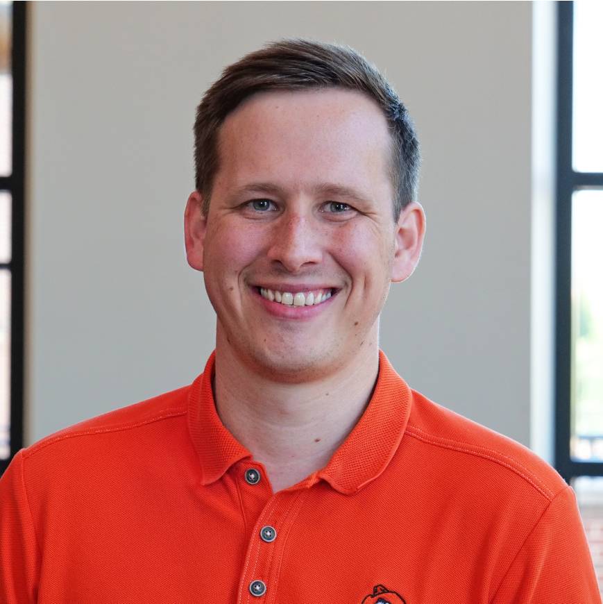 Headshot image of Coordinator for Basic Needs Resources, Brian Blevins